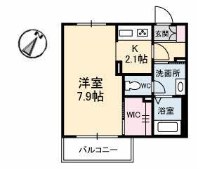 【シャーメゾンボヌールの間取り】