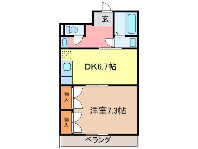 コンフォートＭの間取り