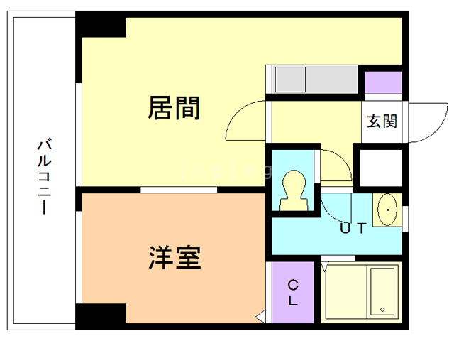 Ｌｅｎｎｏｎ　Ｔｅｒｒａｚａ６－３の間取り