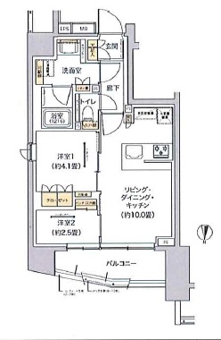 リビオメゾン東池袋の間取り