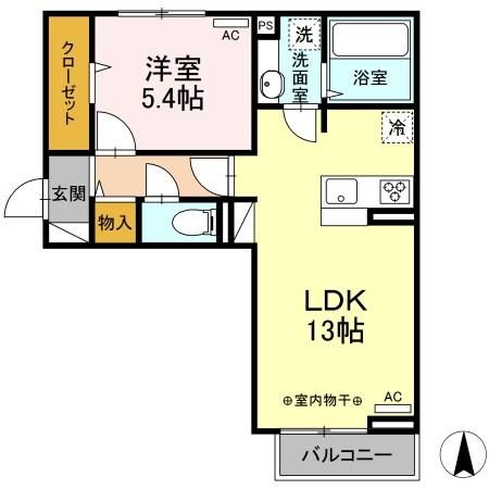 ブルーシェルの間取り