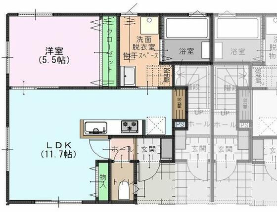 トライドルIIIの間取り