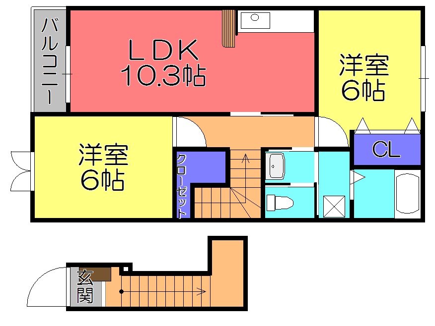 ル トン セランの間取り