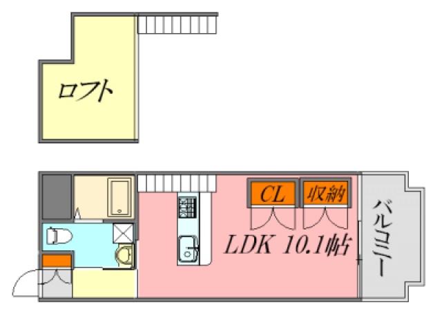 広島市佐伯区五日市のマンションの間取り