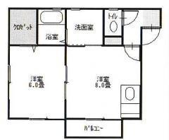 ステラコート　IIの間取り