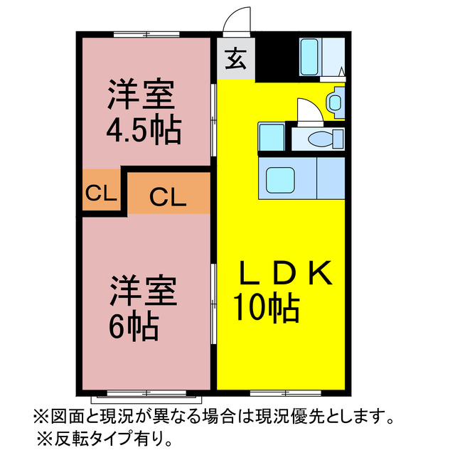 ヴィアレッタの間取り