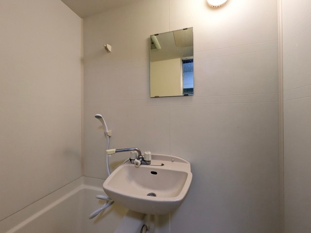 洗面設備　他号室の写真です