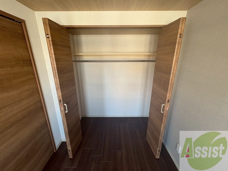 収納　収納もバッチリあるのでお部屋が片付きますよ！