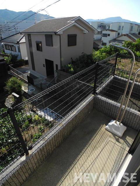 バルコニー　※反転類似間取りの別のお部屋の参考写真です※