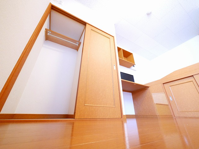 収納　大きなものも収納できそうです