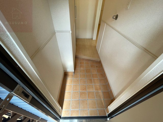 玄関　明るい玄関です