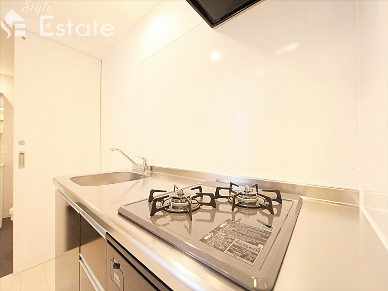 キッチン　キッチン　2口ガスコンロ付