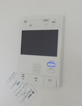 セキュリティ　安心のモニター付きインターホン★