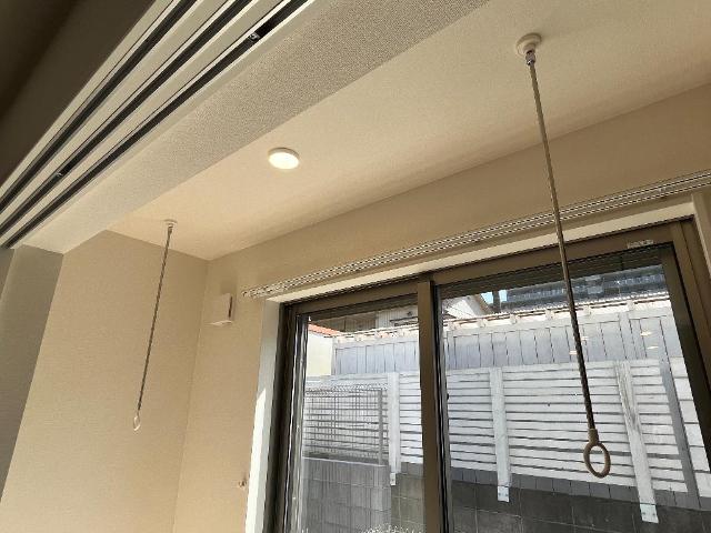 その他設備　室内物干し