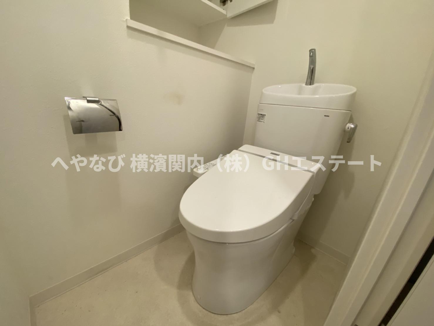 トイレ　他号室　同施工参考写真