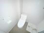 トイレ　綺麗なトイレにはウォシュレット標準装備です。