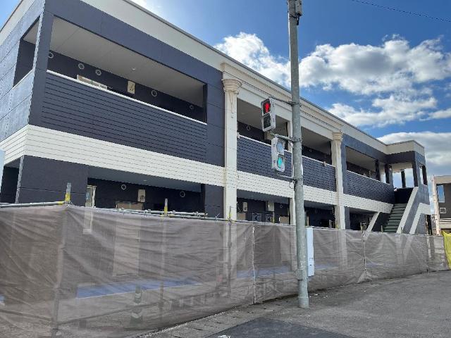 建物外観　建築現場