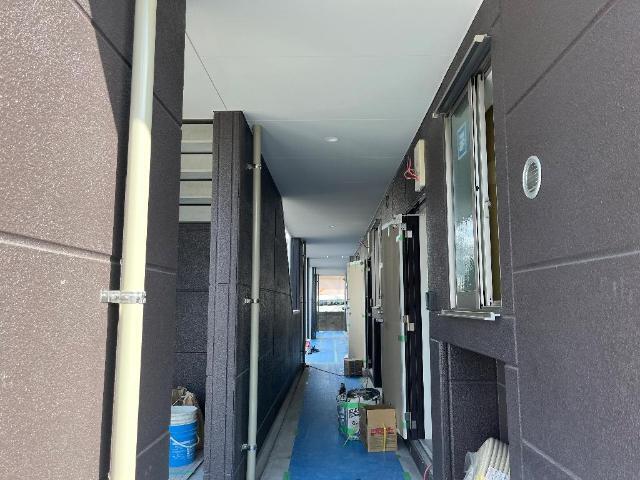 建物外観　建築現場