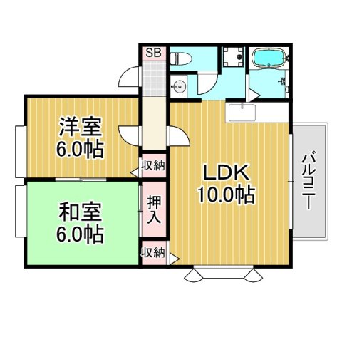 シェモア大畑IIIの間取り写真