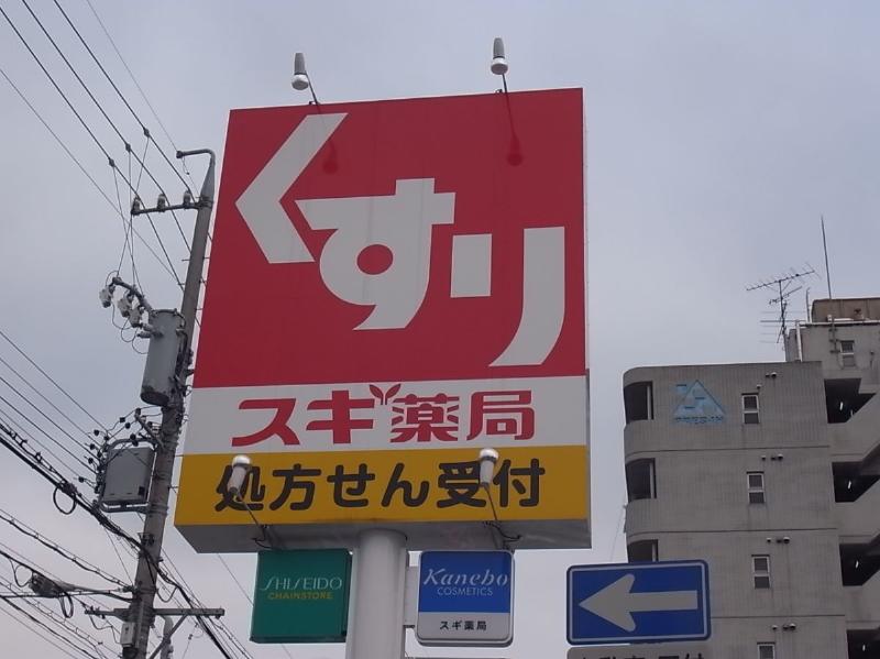 ドラックストア　スギ薬局 日比野店（ドラッグストア）まで545m