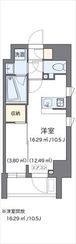 LOVIE麻布十番の間取り写真
