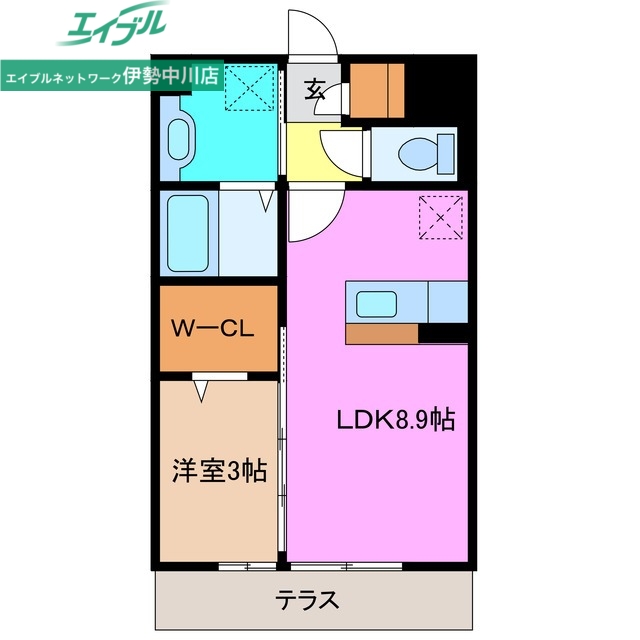 ラルーチェ城山の間取り写真