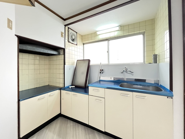 京阪本線 寝屋川市駅 徒歩14分 2階建 築59年のキッチン写真