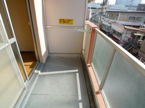 バルコニー　他号室のお写真です