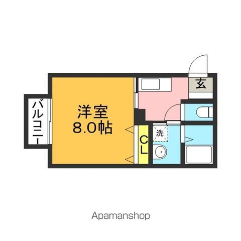 ＪＲ筑豊本線 新飯塚駅 徒歩41分 2階建 築20年の間取り写真