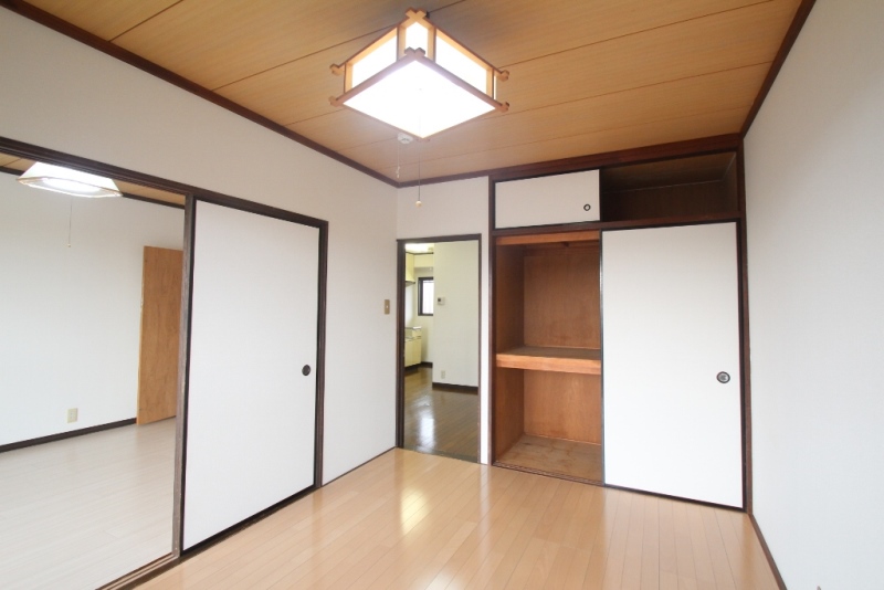 収納　寝室にある収納です