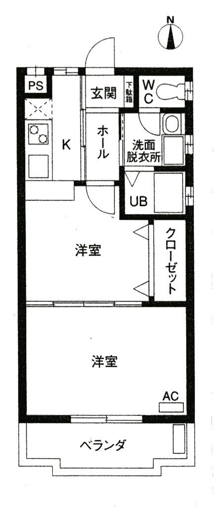 グラン上地の間取り