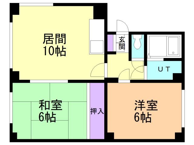 ハイムＳ３１の間取り