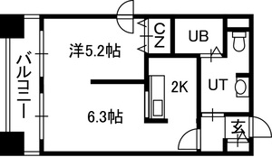 ＬＥＥ豊平３条の間取り