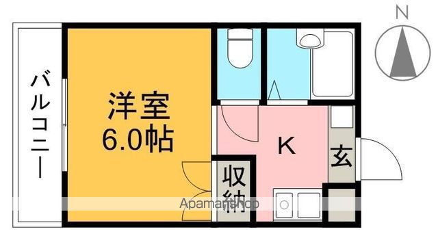 サニーパレス朝倉_間取り_0