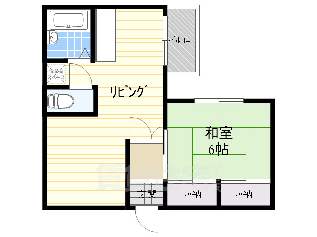 ラビアンヌレポーの間取り