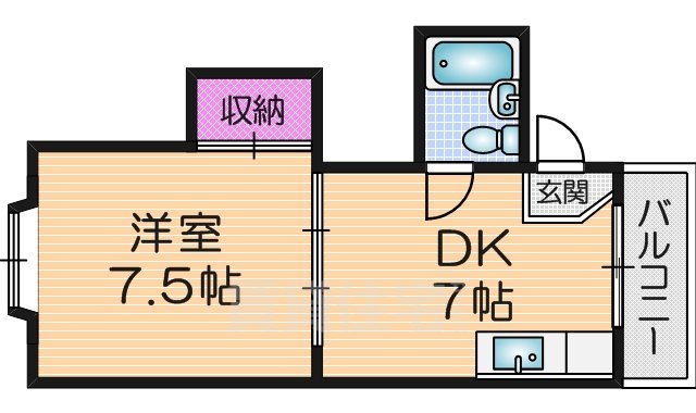 アイリス22の間取り