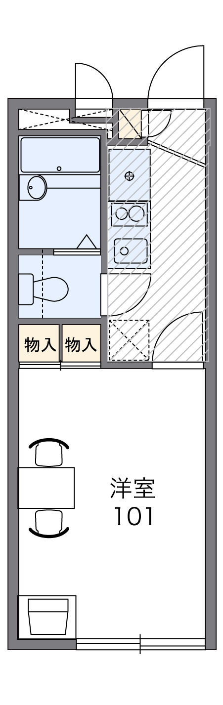 サニーホームズの間取り