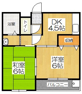 【エルカンセイの間取り】