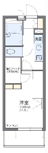 【レオパレスアンテルブルグIIの間取り】