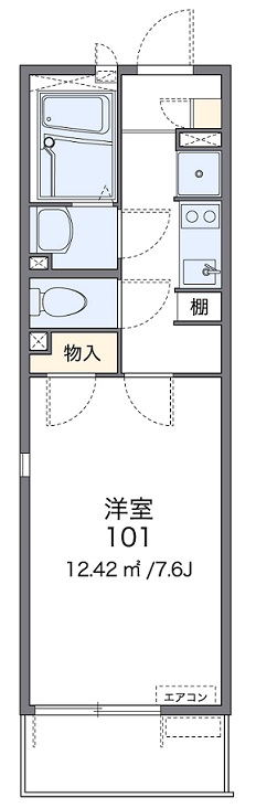 アルシオネの間取り