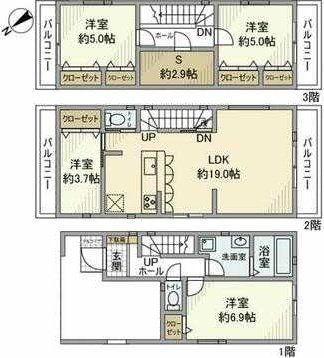 府中市府中町のその他の間取り