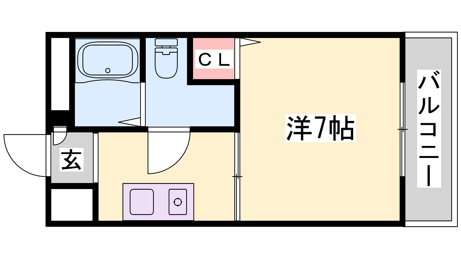 サンワプラザ福崎IIの間取り