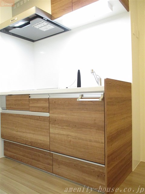 キッチン　●人気のシステムキッチン♪（2口ＩＨヒーター付き）