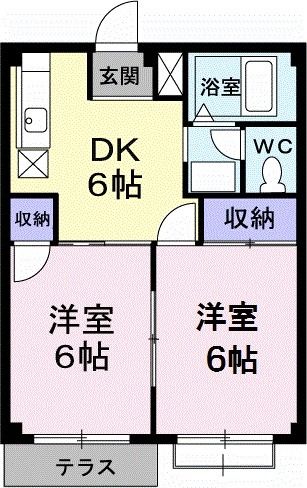 エルディム大林の間取り