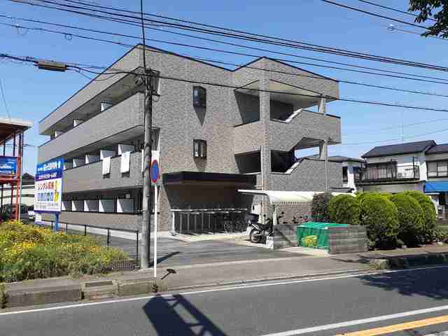 大和市上和田のマンションの建物外観