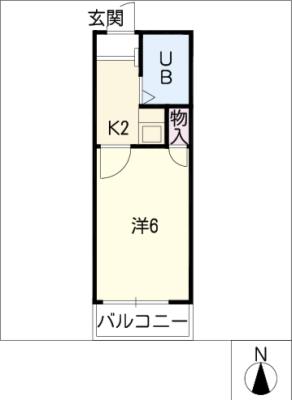 カーサ神宮西の間取り