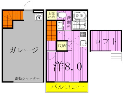 SKガレジオ東初富の間取り