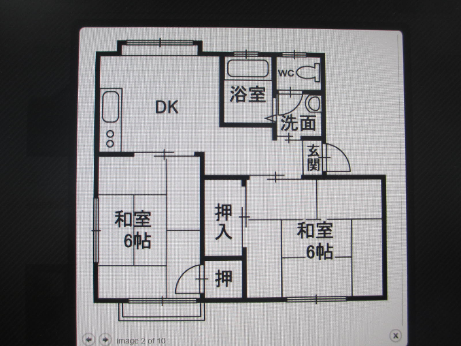 フォーブルしろがねの間取り