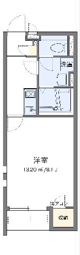 クレイノ北条石黒山の間取り