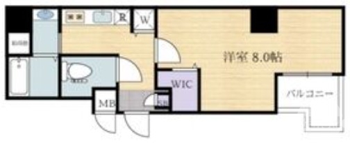 堺市堺区市之町東のマンションの間取り